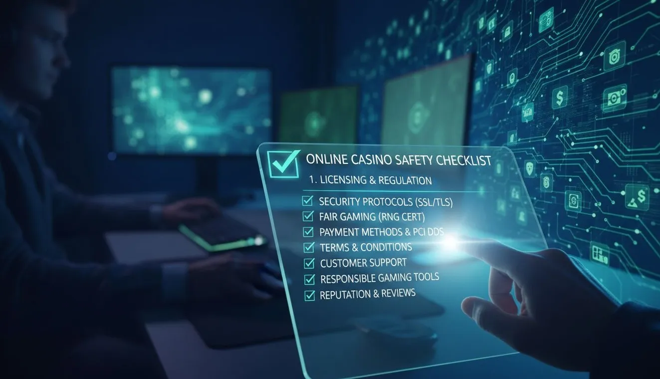 Как проверить безопасность онлайн-казино: полный чек-лист для игроков